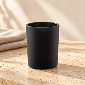 Glass Candle Jar 70848 Black Matte 280 ml Pack of 100
