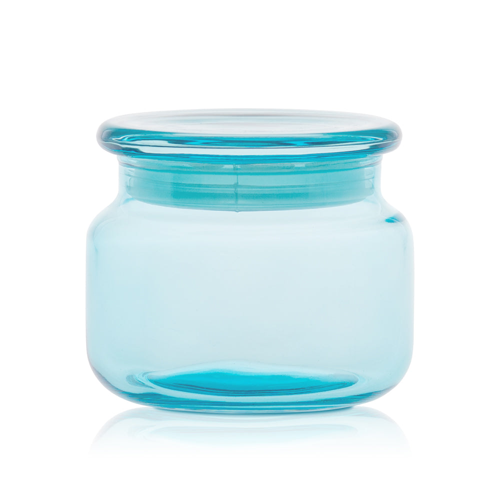 Glasgefäß mit Deckel zum Gießen LUMINA 420 ml