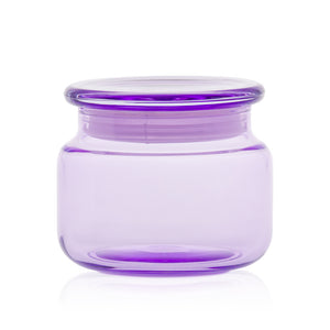 Szklany pojemnik z pokrywką do zalewu LUMINA 420 ml fioletowy transparent 35531 kpl 6 szt