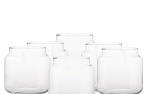 Szklany pojemnik do zalewu 600 ml przezroczysty 35533 kpl 6 szt