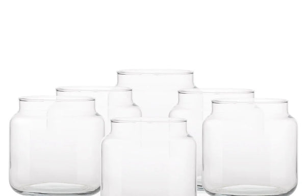 Szklany pojemnik do zalewu 600 ml przezroczysty 35533 kpl 6 szt