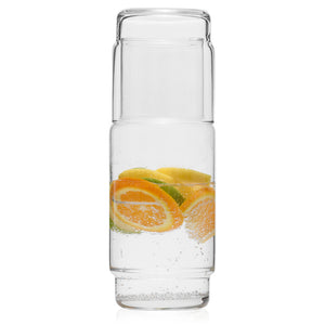 Karafka szklana gładka CRISTAL 1 l