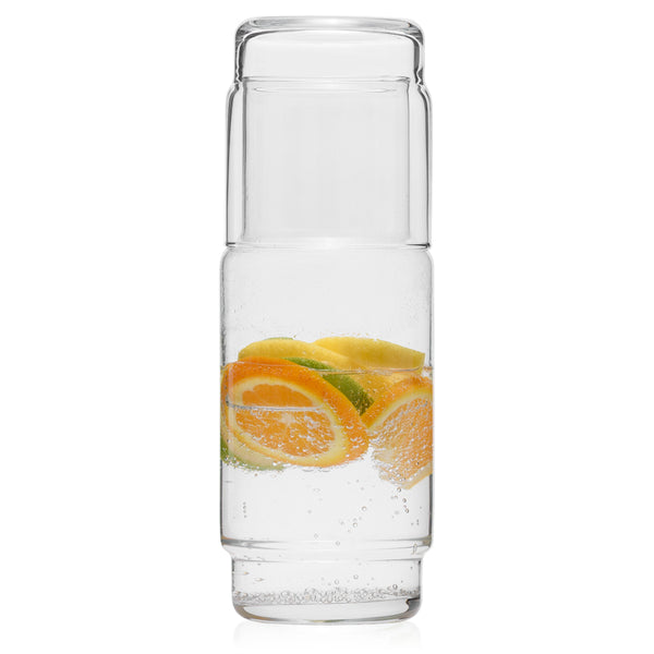 Karafka szklana gładka CRISTAL 1 l