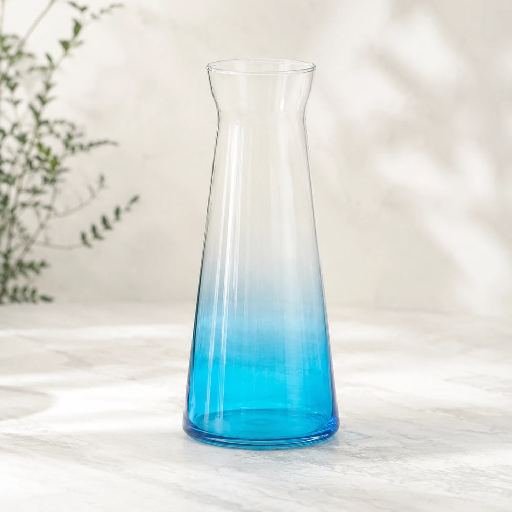 Karafka szklana niebieska BLUE OMBRE 1,1 l