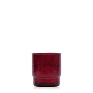 Zestaw CRISTAL COLOR bordo karafka 1 l + 6 szklanek niskich 465 ml