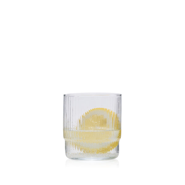 Szklanka ryflowana niska 465 ml CRISTAL kpl 6 szt.