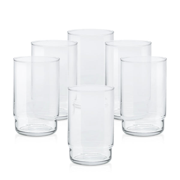 Szklanka gładka wysoka 720 ml CRISTAL kpl 6 szt.