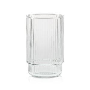 Szklanka ryflowana wysoka 720 ml CRISTAL kpl 6 szt.