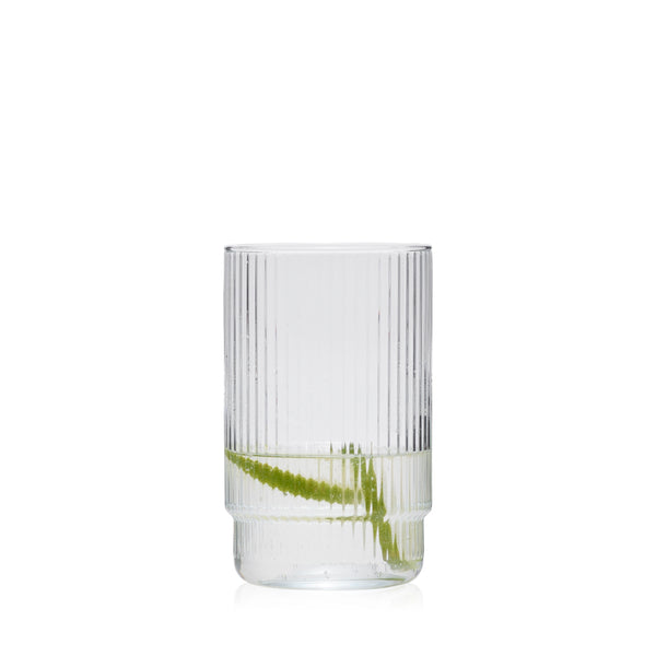 Szklanka ryflowana wysoka 720 ml CRISTAL kpl 6 szt.