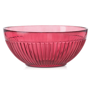 Miska szklana w kolorze bursztynu - plum amber