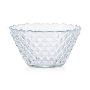 Elegancka miska szklana 385 ml - mała