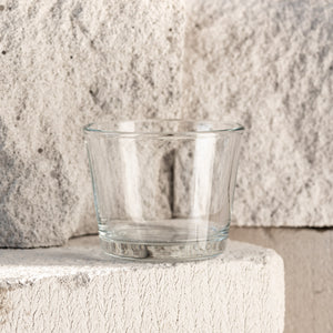 Pojemnik szklany do świec 130 ml. kpl 6 70028