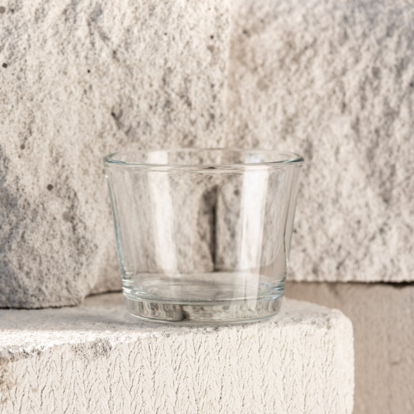 Pojemnik szklany do świec 130 ml. kpl 6 70028