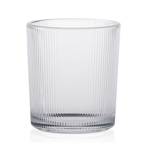 Szklany pojemnik do zalewu 253 ml ryflowany 70050 kpl 6 szt