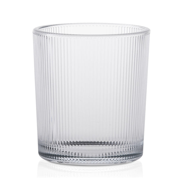Szklany pojemnik do zalewu 253 ml ryflowany 70050 kpl 6 szt