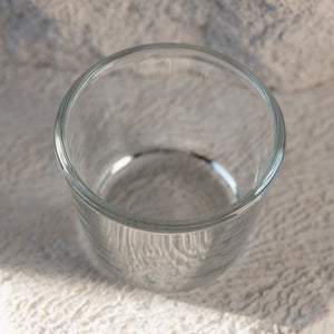 Pojemnik szklany do świec 65 ml. kpl6 70106