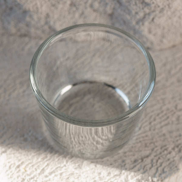 Pojemnik szklany do świec 65 ml. kpl6 70106