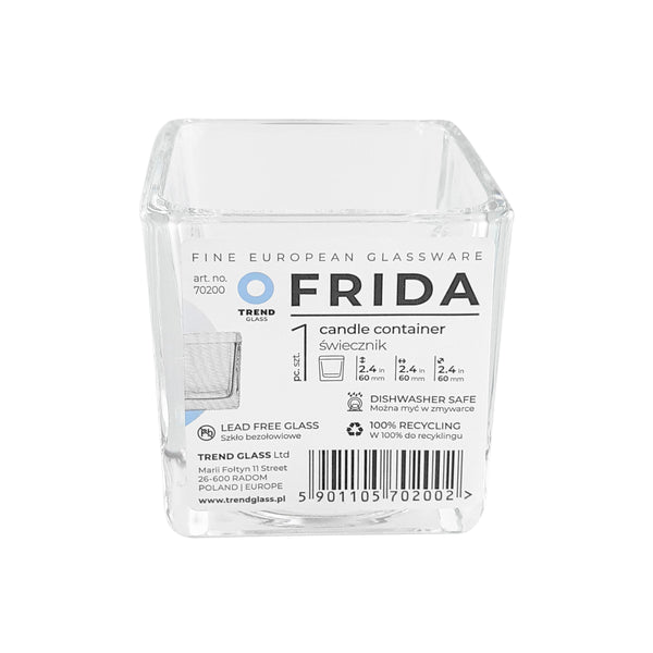 Opakowanie na świecznik szklany FRIDA