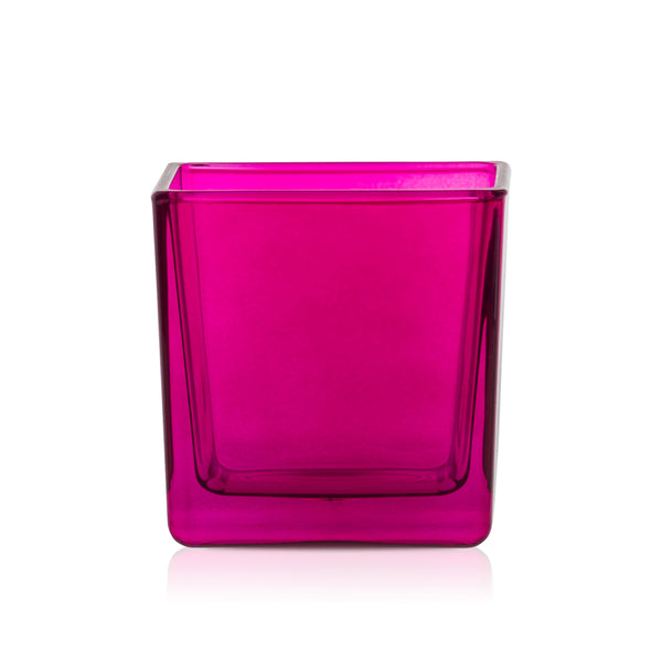 Szklany pojemnik do zalewu LUMINA 300 ml amarantowy transparent 70210 kpl 6 szt.