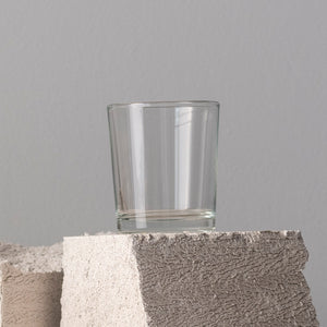 Pojemnik szklany pod zalew świec BASIC 70440 90 ml zestaw 100 szt