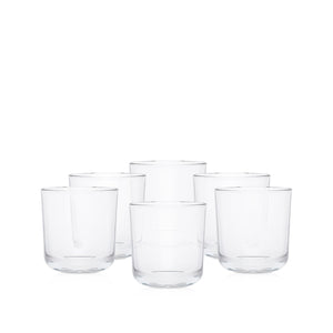 Pojemnik szklany do zalewu 390ml kpl6 70803