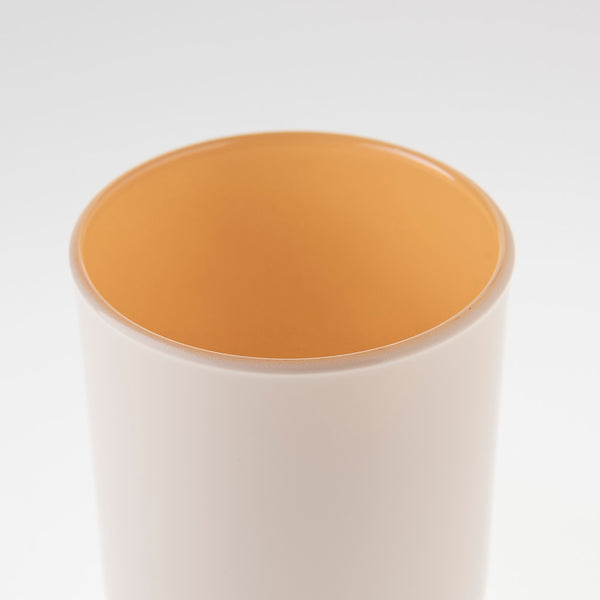 Szklany pojemnik do zalewu 270 ml kremowo żółty 70808 kpl 6 szt.