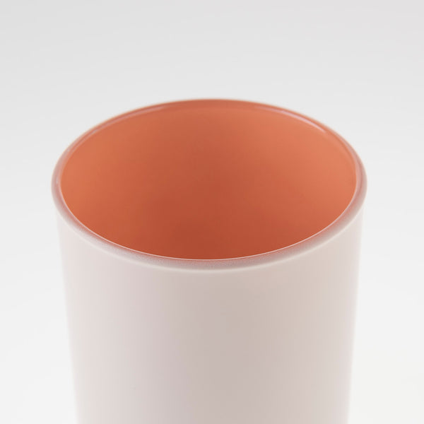 Szklany pojemnik do zalewu 270 ml kremowo pomarańczowy 70808 kpl 6 szt.