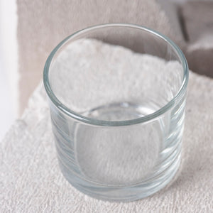 Szklany pojemnik przezroczysty 70836 szkło do zalewu świec 310 ml zestaw 100 szt.
