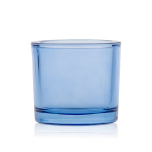 Szklany pojemnik do zalewu LUMINA 250 ml niebieski transparent 70842 kpl 6 szt.
