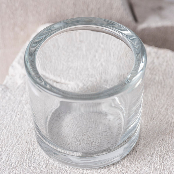 Świecznik pojemnik szklany 70823 cylinder wazon 10 cm 445 ml kpl. 6 szt.