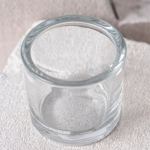 Świecznik pojemnik szklany 70842 cylinder 8 cm 250 ml zestaw 100 szt.