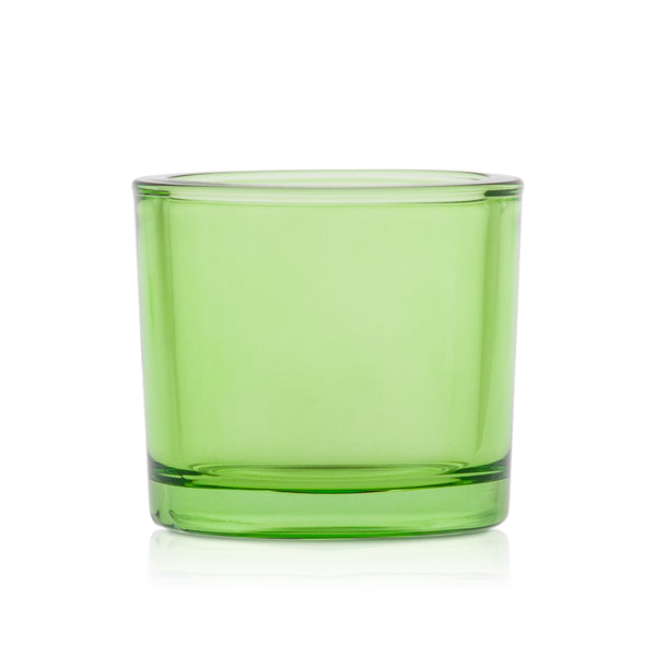 Szklany pojemnik do zalewu LUMINA 250 ml zielony transparent 70842 kpl 6 szt.
