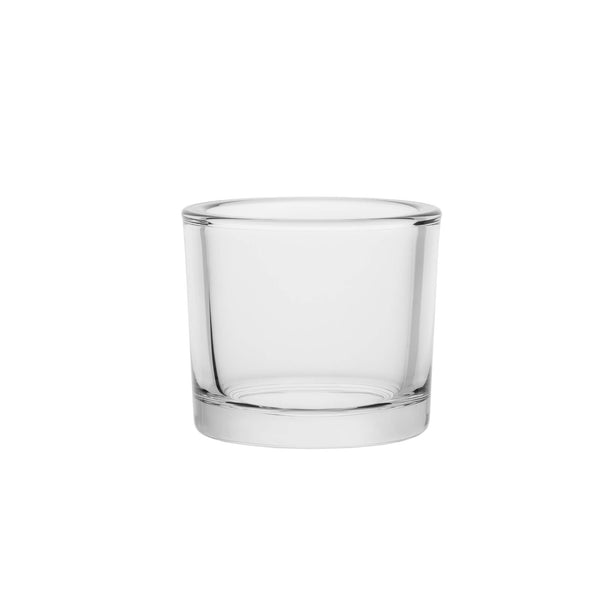 Świecznik pojemnik szklany 70842 cylinder wazon 8 cm 250 ml zestaw 100 szt.