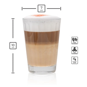 Szklanka prążki poj. 190 ml kpl. 6 szt.