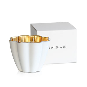 Świeca zapachowa w szkle Golden Bloom Santal — 300 g