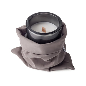 Świeca zapachowa w szkle z logo, Santal Sensual 250g