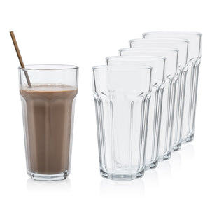 Duża szklanka do MOJITO kufel do piwa 665 ml kpl. 6 szt.