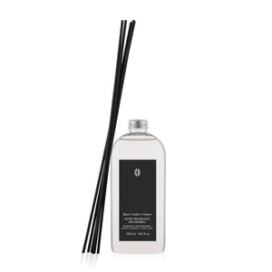 Refil zapachowy Black Vanilla & Orient 0,5 l + czarne patyczki 48 cm