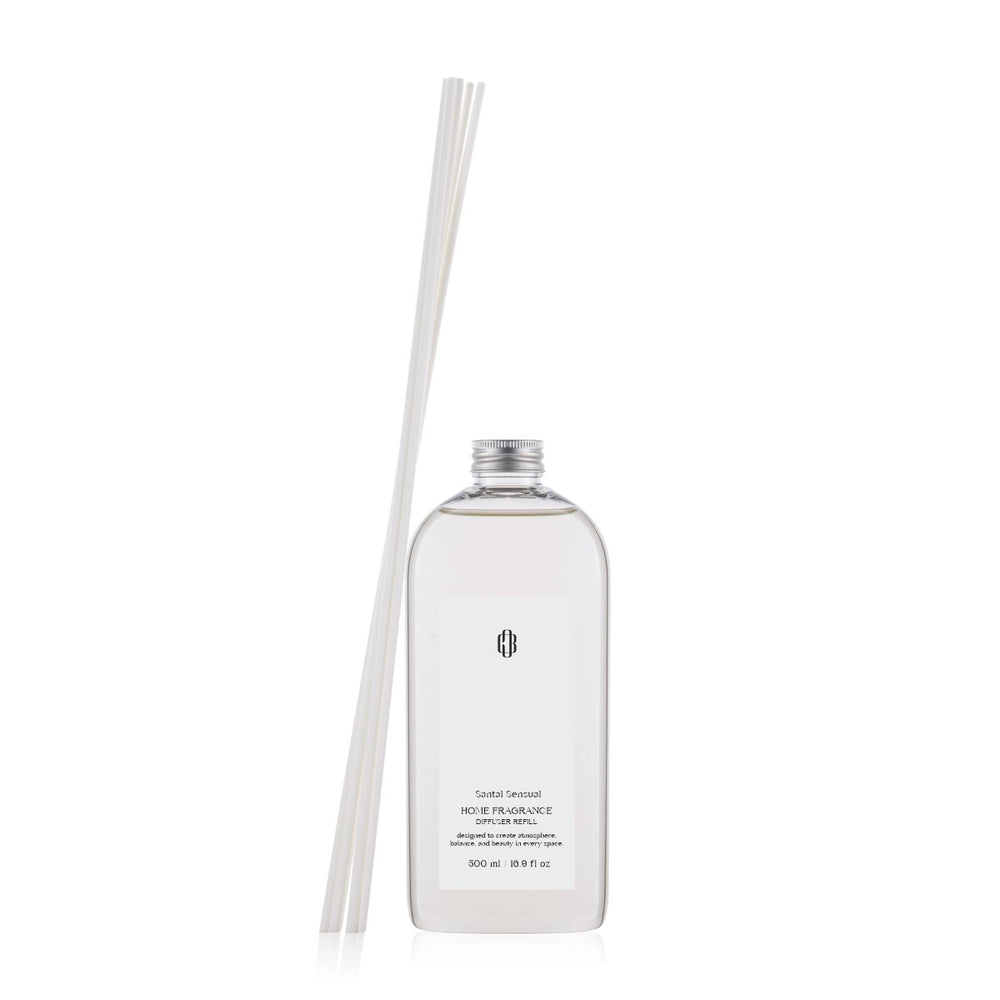 Refil zapachowy Santal Sensual 0,5 l + białe patyczki 48 cm