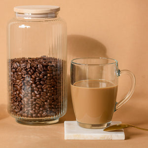 Szklanka kubek z uchem 375 ml kpl. 6 szt.