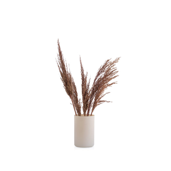 Wazon szklany BOHO cappucino 15 cm
