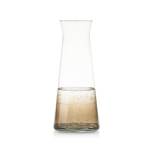 Szklana karafka brązowa ombre 1,1 l