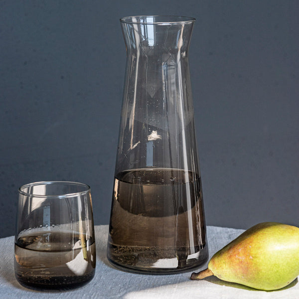 Szklana karafka brązowa ombre 1,1 l