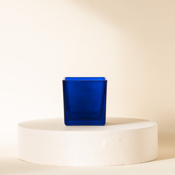 Szklany pojemnik do zalewu LUMINA 300 ml granatowy transparent 70210 kpl 6 szt.