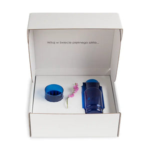 CRISTAL COLOR Navy Set: 1 L Carafe + 6 Low Tumblers 465 ml