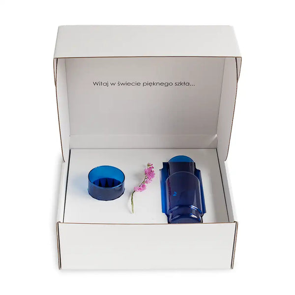 CRISTAL COLOR Navy Set: 1 L Carafe + 6 Low Tumblers 465 ml