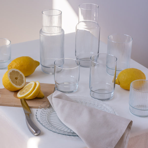 Szklanka gładka wysoka 720 ml CRISTAL kpl 6 szt.