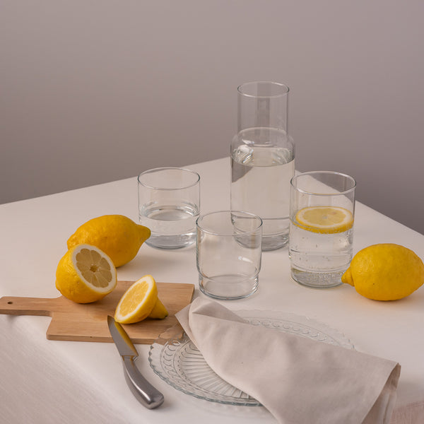 Szklanka gładka niska 465 ml CRISTAL kpl 6 szt.
