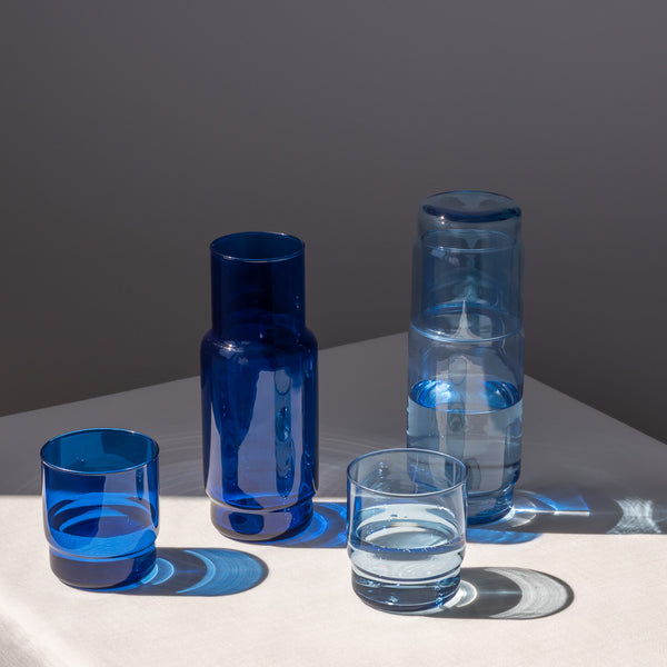 Zestaw Cristal błekit kompozycja 4 elementów