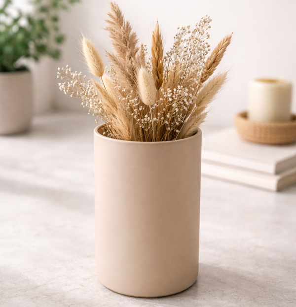 Wazon szklany BOHO cappucino 29 cm